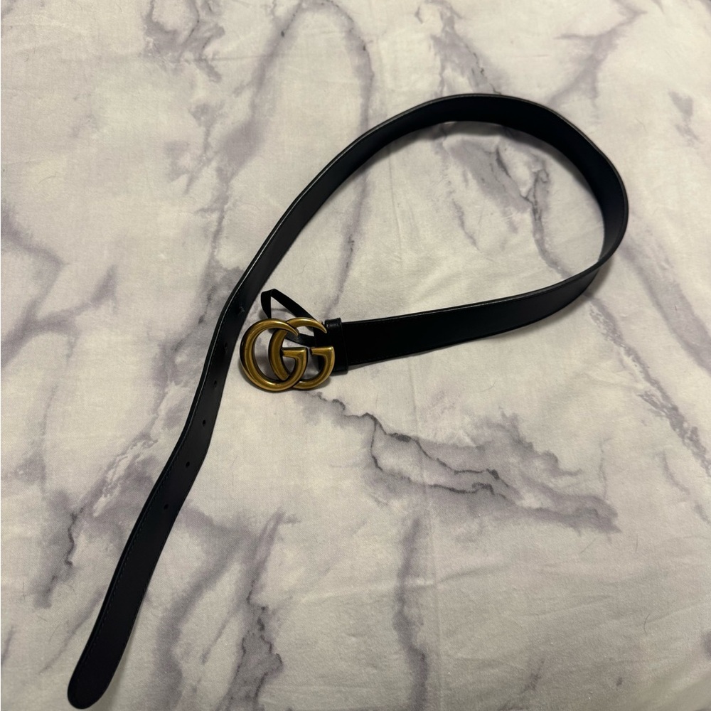 Authentic Gucci GG belt